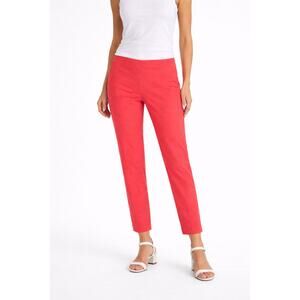 Chico's Coral Red Ankle Pants Size 0.5 Small